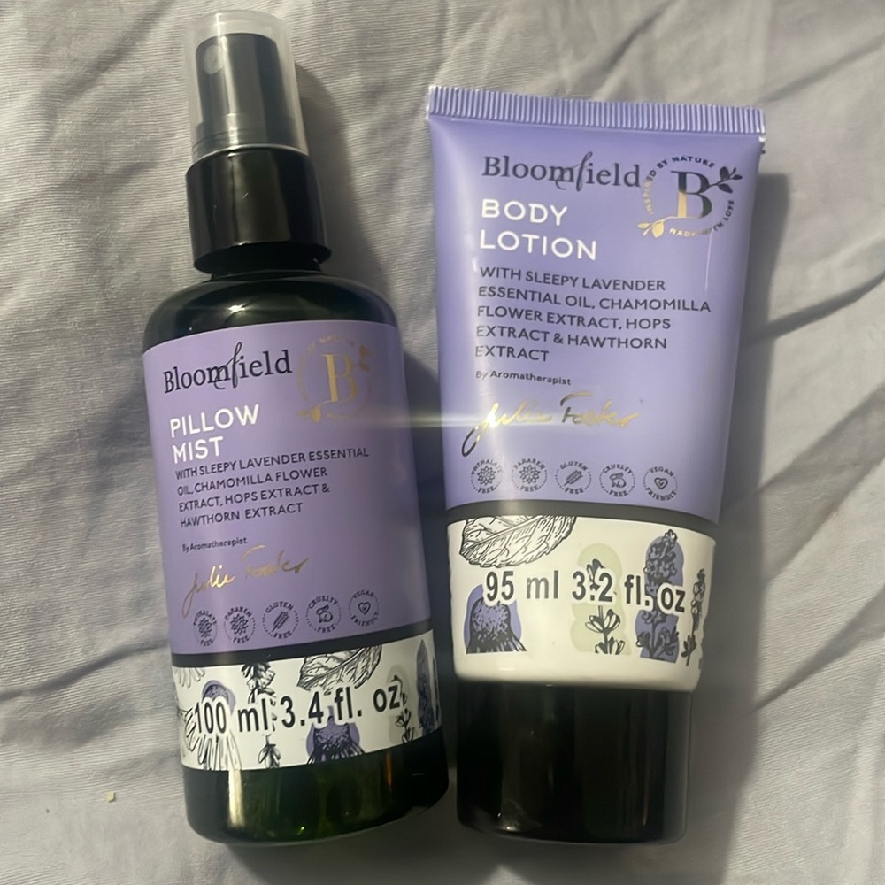 Bloomfield Pillow Mist and Body Lotion